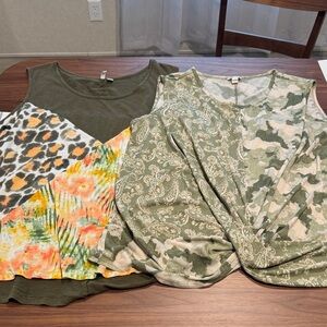 Cato women’s tank pair